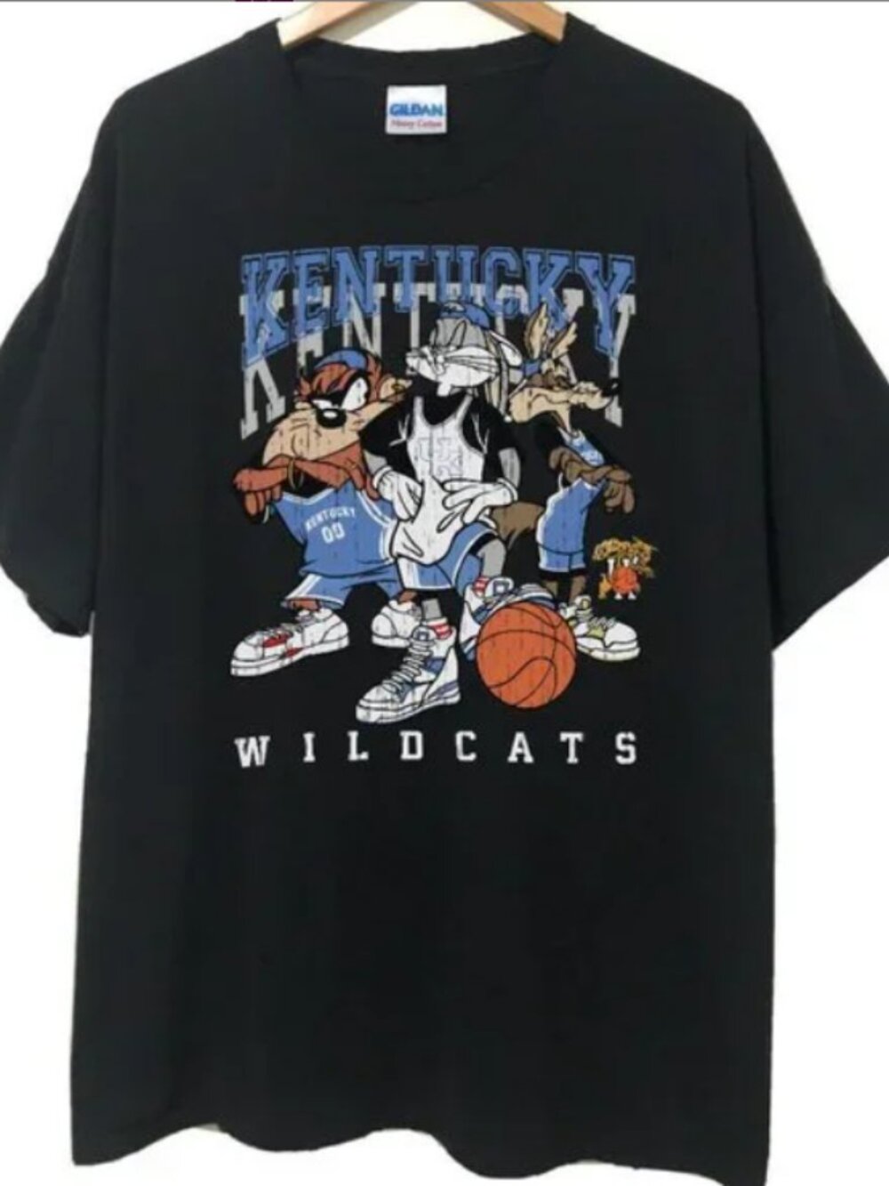 Vintage NCAA Kentucky Wildcats Basketball Shirt, Kentucky Wildcats Shirt tee